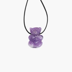 Bär Anhänger aus Amethyst