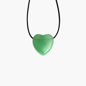 Anhänger Herz aus Aventurin grün