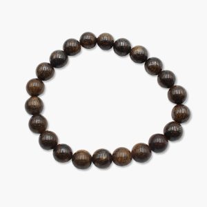Bronzit Kugelarmband 8mm