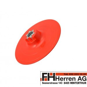 Stützteller Ø75mm Aufnahme M14-IG hart flach