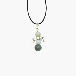 Glücksengel Anhänger aus Amazonit