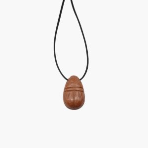 Skarabäus Anhänger aus Goldfluss rot