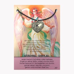 Anhänger Chamuel – Die Erzengel aus Zinn auf großer Karte