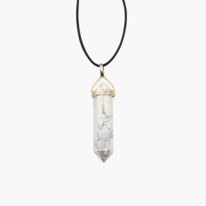 Feng Shui Anhänger aus Howlith weiß