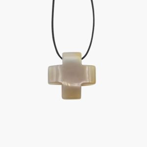 Gleichschenkeliges Kreuz aus Achat