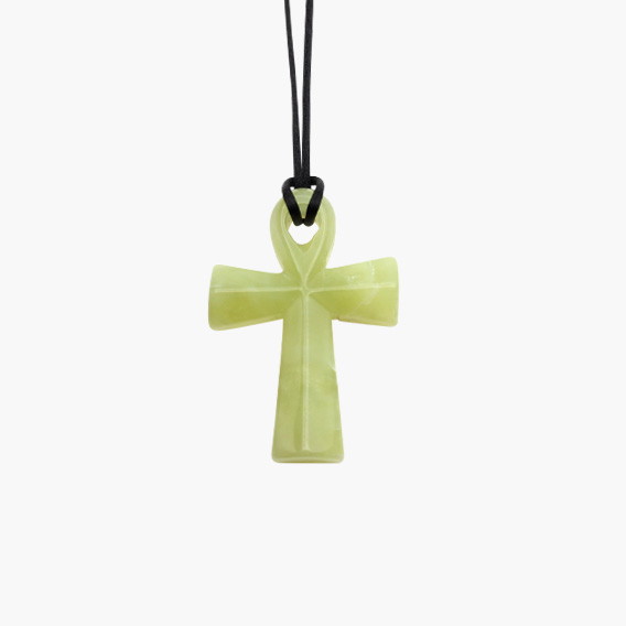Ankh Lebenskreuz Anhänger aus Serpentin