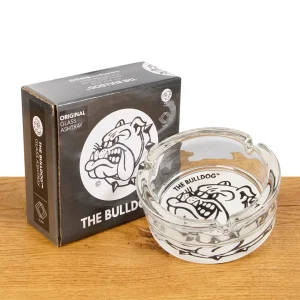 THE BULLDOG™ Glas Aschenbecher Ø10cm