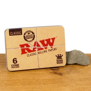 RAW Metalldose für 6 King Size Cones