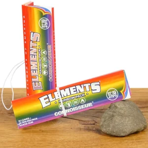Elements Rainbow King Size Slim Paper mit Tips