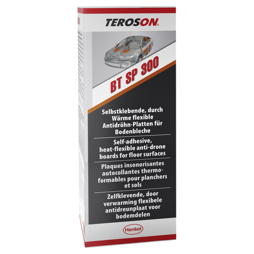 Teroson Schalldämmplatten BT SP 300 (4Stk) 500×500 mm 145.28R