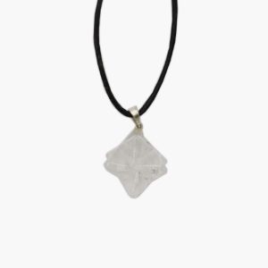 Merkaba Anhänger aus Bergkristall