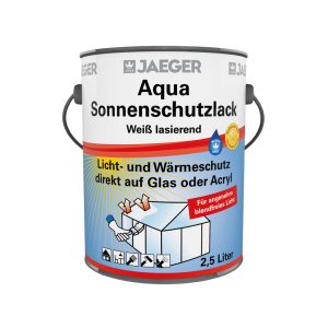 Jaeger 305 Aqua Sonnenschutzlack weiß lasierend