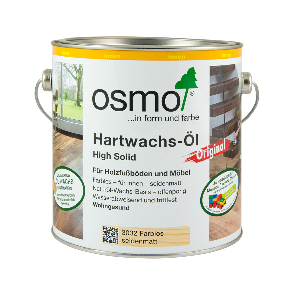 Osmo Hartwachs-Öl farblos – Bild 2