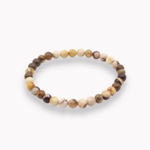 Mokkajaspis Kinderarmband