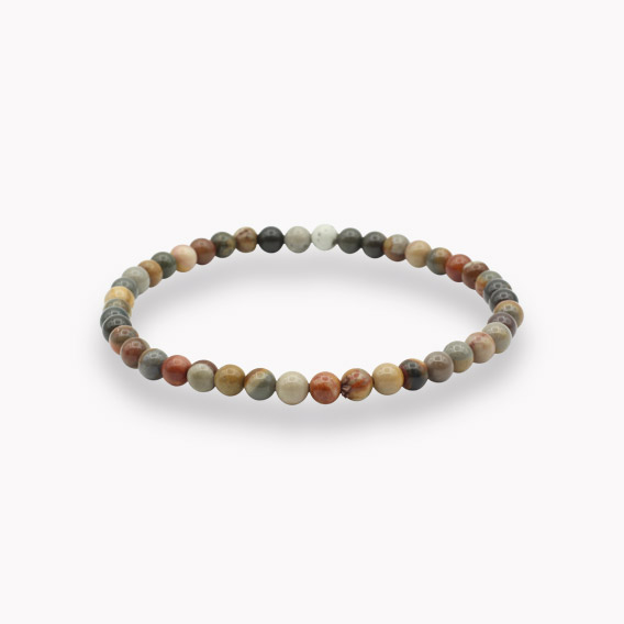 Ozeanjaspis Kugelarmband 4mm