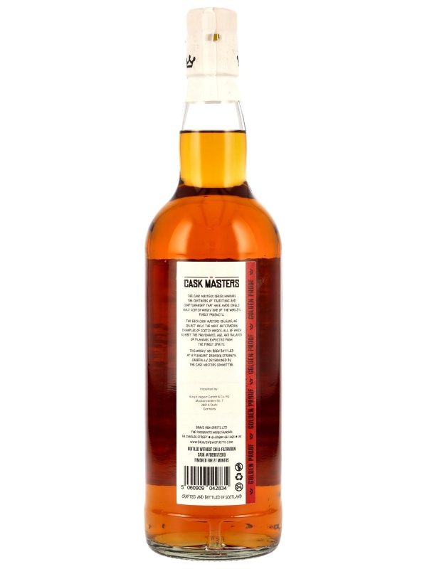 Teaninich 14 Jahre – Vintage 2010 – First Fill Oloroso Sherry Barrique – Cask #708907/2010 – Cask Masters – Brave New Spirits – Single Malt Scotch Whisky – Bild 2