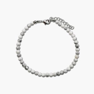 Fußkettchen aus Howlith weiß