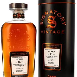Pulteney 16 Jahre – Vintage 2008 – 1st Fill Oloroso Sherry Butt – Cask No. 12 – Signatory Vintage – Cask Strength Collection – Single Malt Scotch Whisky