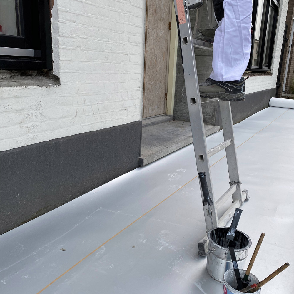 Prosol Milchtütenpapier Alu/weiß ca. 65 qm 1 – 1,30 m breit – Bild 2