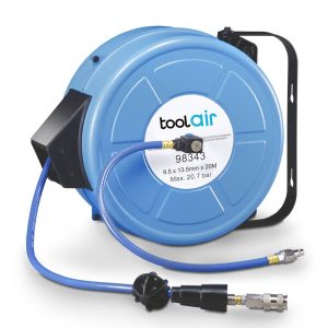 Schlauchaufroller 20 m Schlauch 9,5 x 13,5 mm