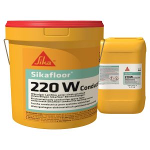 Sika Bau Sikafloor-220 W Conductive, Komp. A+B schwarz