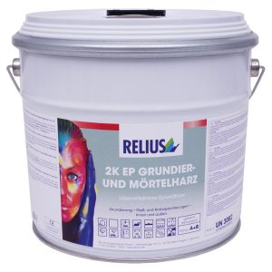 Relius 2K EP Grundier- und Mörtelharz Kombigebinde