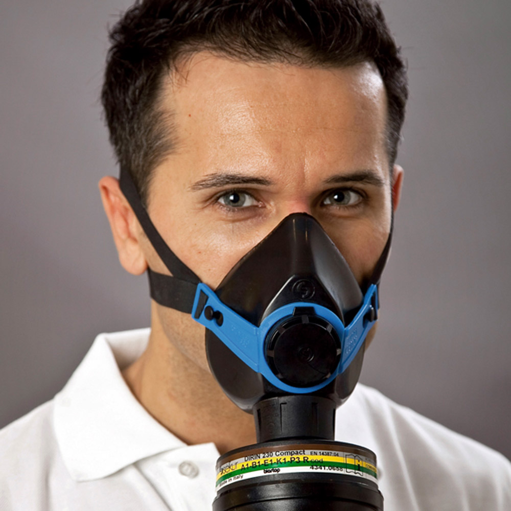 Ekastu Atemschutz-Halbmaske colorex basic A2 – Bild 2