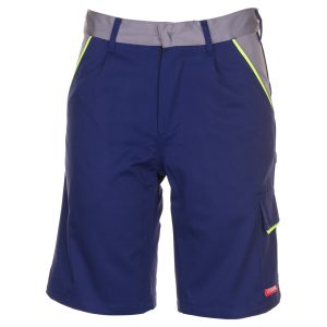 Planam Visline Shorts marine/gelb/zink