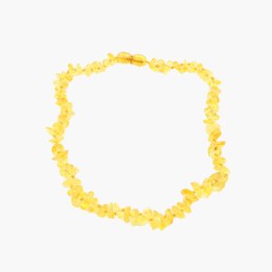 Baby Bernsteinkette hell zart mit Sicherheitsverschluss