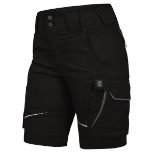 Leibwächter Damen Hose kurz schwarz/grau