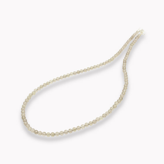 Kugelkette facettiert Rauchquarz