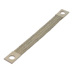 Motormasseband aus Kupfer verzinnt 35 cm