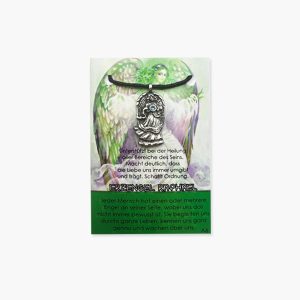 Erzengel Raphael Anhänger auf kleiner Karte