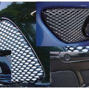 Streckgitter Aluminium 1000 x 300 mm, feinmaschig