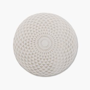 Selenit Ladeplatte mit Mandala Gravur