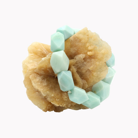 Armband Wildcut Amazonit für Erwachsene – Bild 2