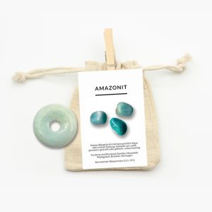 Donut Amazonit ca. 30mm