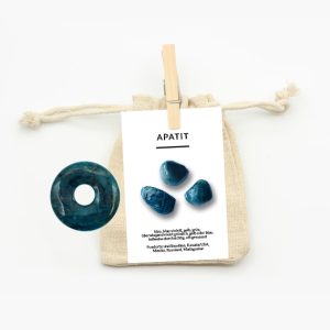 Donut Apatit blau ca. 30mm