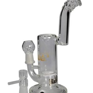 Black Leaf Glasbong / Rig für Öl & Kräuter