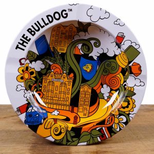 THE BULLDOG™ Metall Aschenbecher Bunt Ø130mm