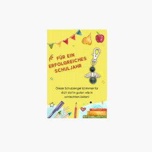 Moosachat Schutzengel Anhänger – für ein erfolgreiches Schuljahr