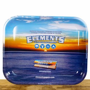 Elements Blue Rolling Tray large