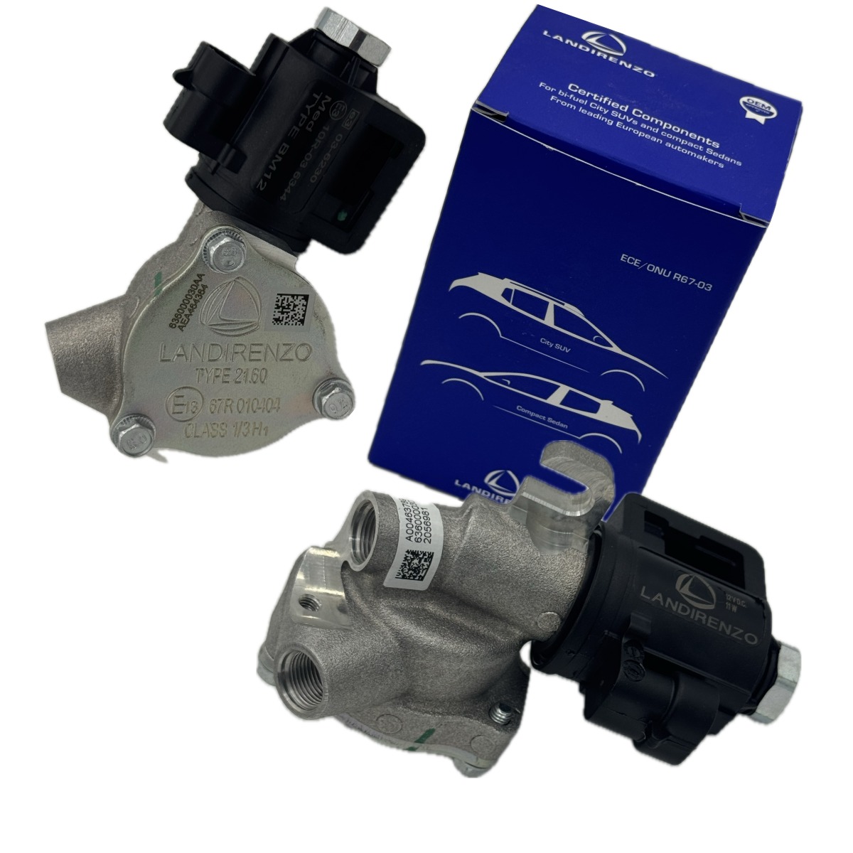 Landirenzo Abschaltventil Dacia OEM SOV Core 10,8AMP EU6 12V 11Watt