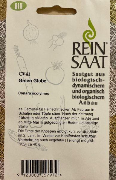 Artischocke Green Globe