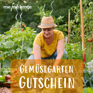 Geschenkgutschein Gemüsegarten