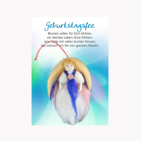 Glücksfeen Fair Trade „Geburtstagsfee“ auf großer Karte