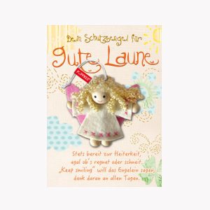 Schutzengel Fair Trade „Gute Laune“ auf großer Karte