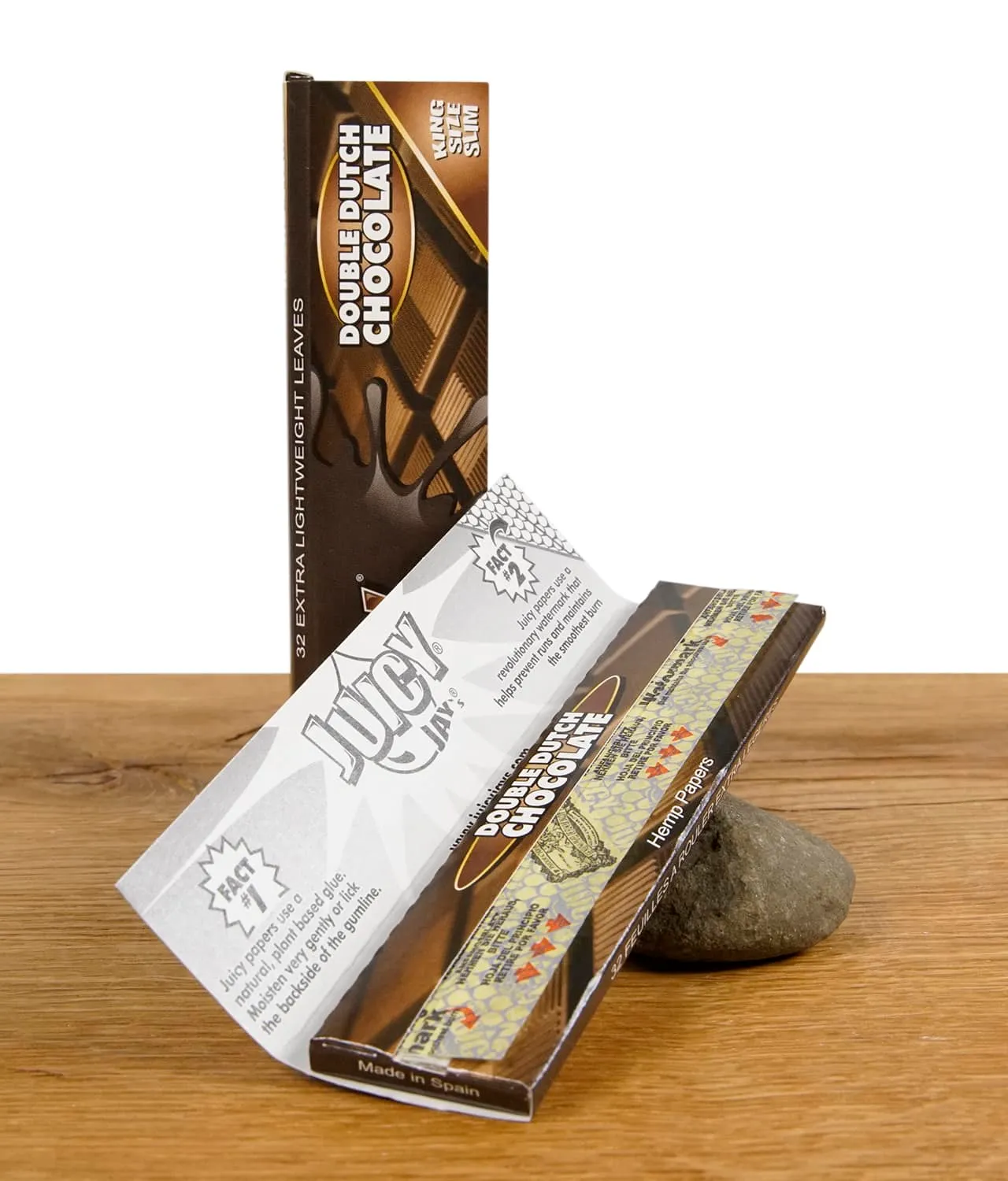 Juicy Jay’s Papers King Size Slim Double Dutch Chocolate – Bild 2