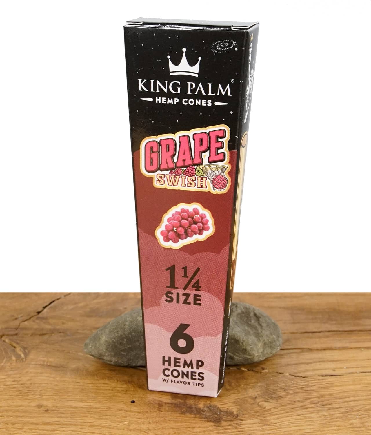 King Palm Cones Grape Swish 1 1/4 Size 6er Pack