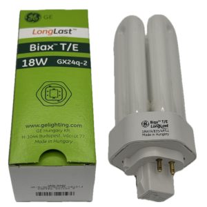 GE Biax T/E 18W GX24q-2 1200 Lumen